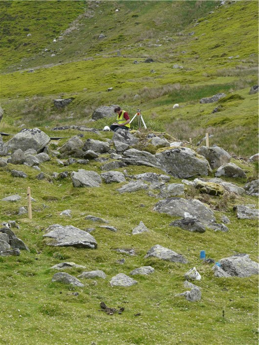 John Howarth conducts the final survey of the last section of the pipeline 16 June 2015 John Howarth conducts the final survey of the last section of the pipeline 16 June 2015
