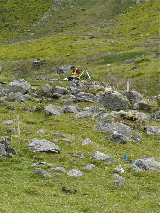 John Howarth conducts the final survey of the last section of the pipeline 16 June 2015