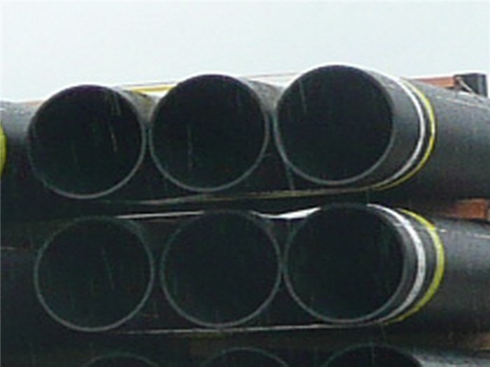 Thinwalled pipe for the upper sections of the pipeline