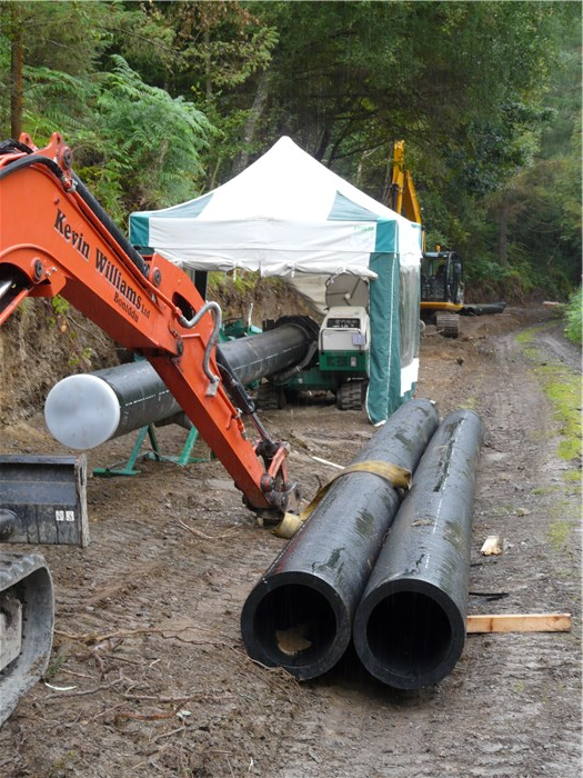 The final strings of thickwalled pipe are welded 19 Aug 2015 The final strings of thickwalled pipe are welded 19 Aug 2015