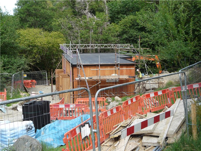 The roof is on ready for laying the turf 13 Aug 2015 The roof is on ready for laying the turf 13 Aug 2015