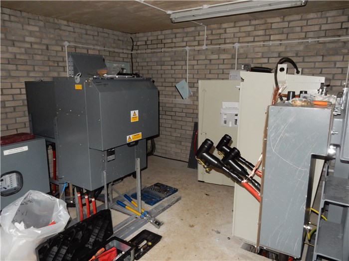 Scottish Power complete the installation of the sub-station in the Turbine House 20 November 2015 Scottish Power complete the installation of the sub-station in the Turbine House 20 November 2015