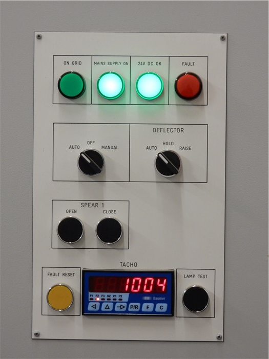 The turbine reaches its operating speed of 1000 rpm and commissioning tests begin 27 November 2015 The turbine reaches its operating speed of 1000 rpm and commissioning tests begin 27 November 2015